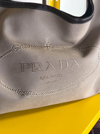 Prada logo Jaquard