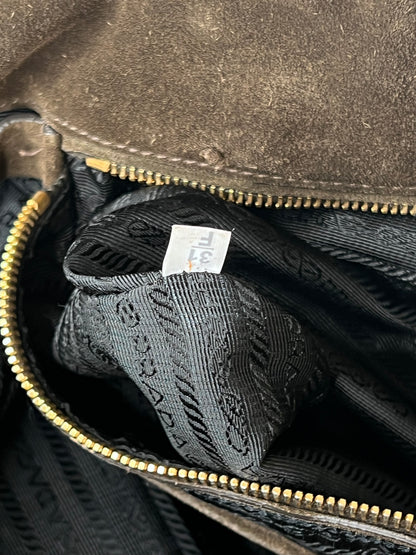 Prada Suede tote