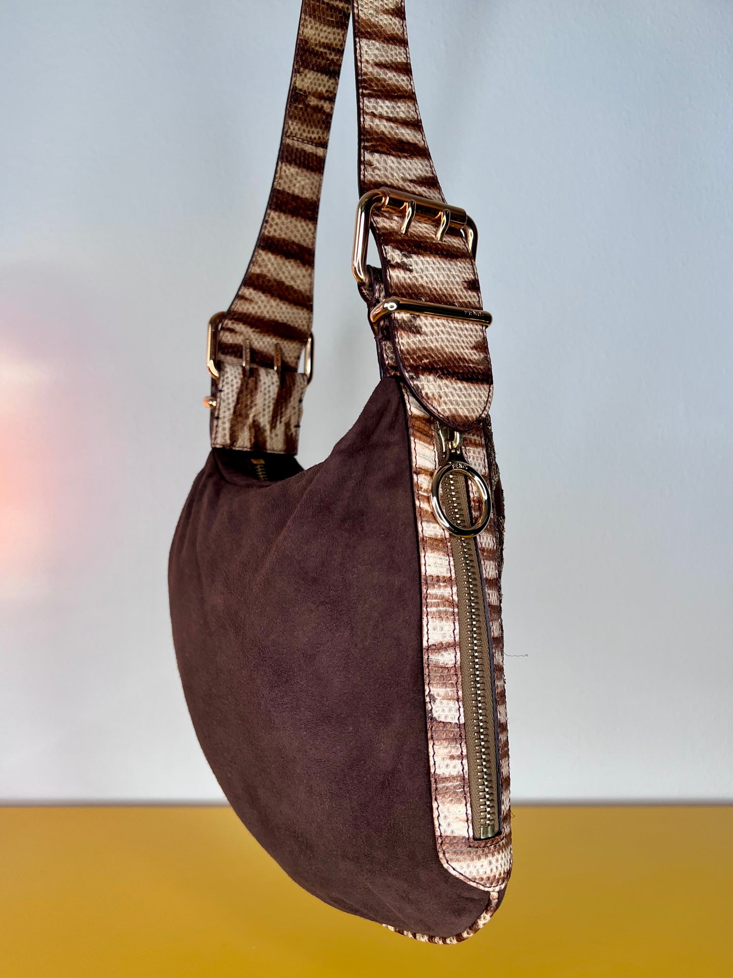 Fendi Oyster Suede