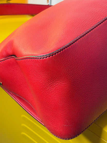 Fendi Mama Baguette rossa