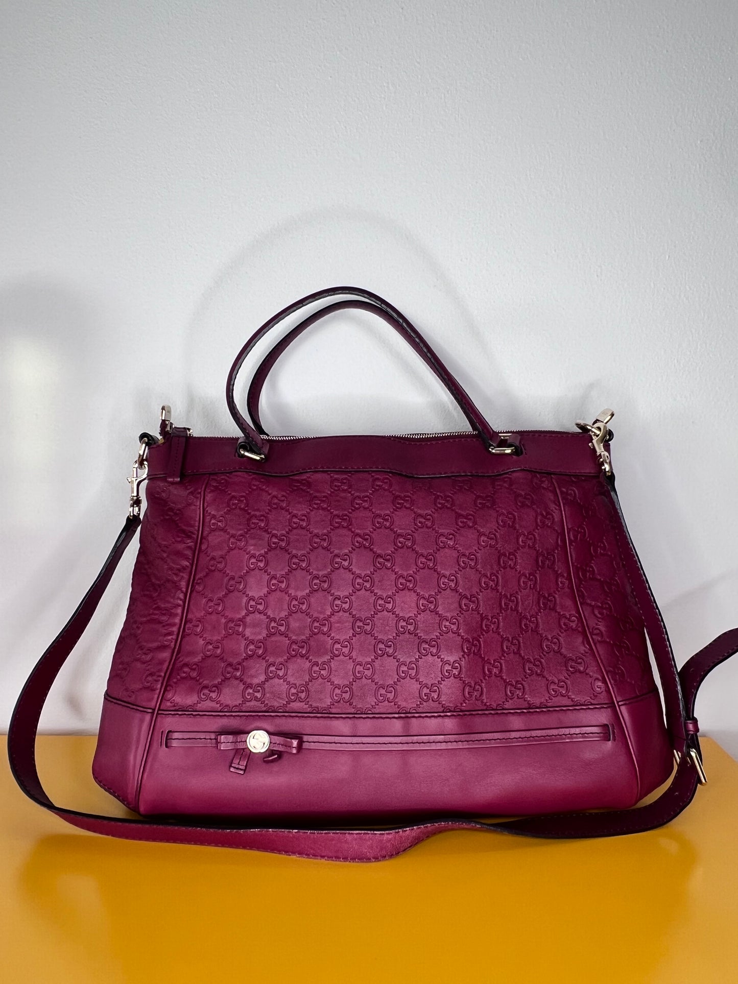 Gucci tote Bordeaux
