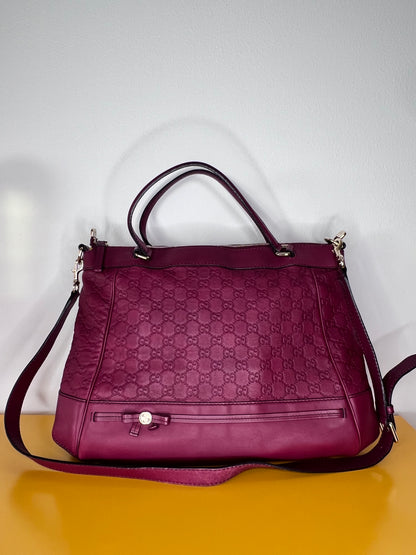 Gucci tote Bordeaux