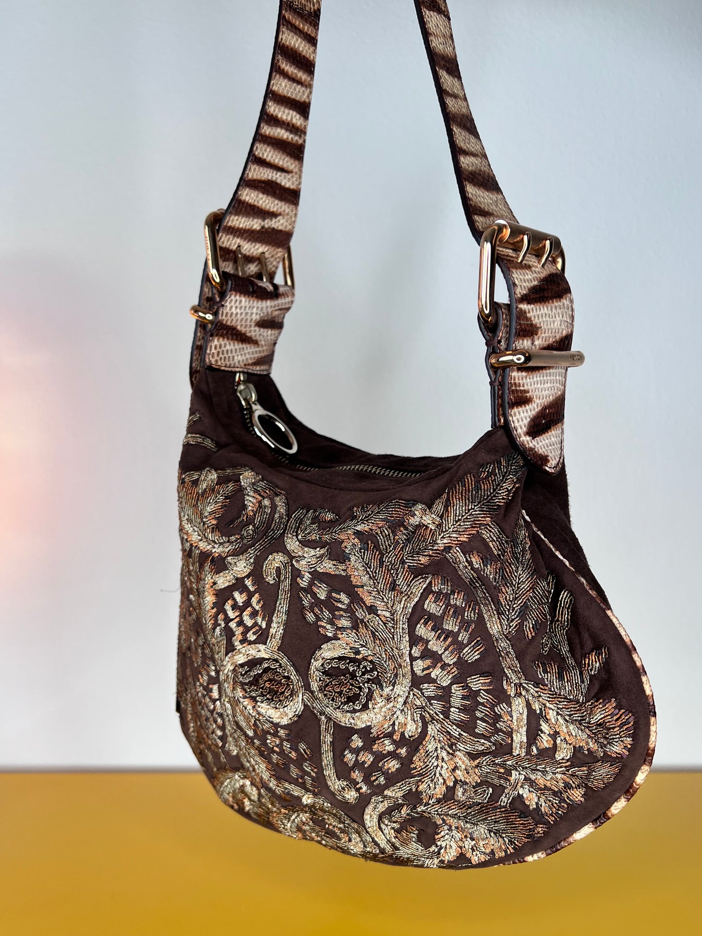 Fendi Oyster Suede
