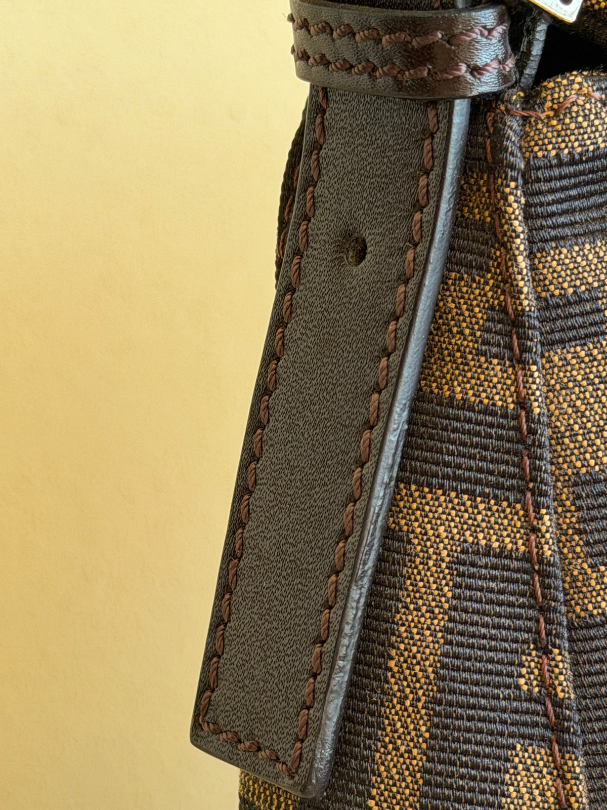 Fendi Mamma Baguette Zucca