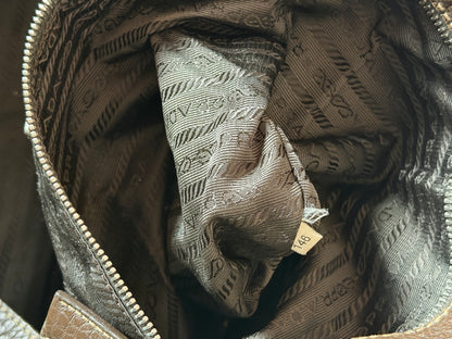 Prada handbag Tote brown