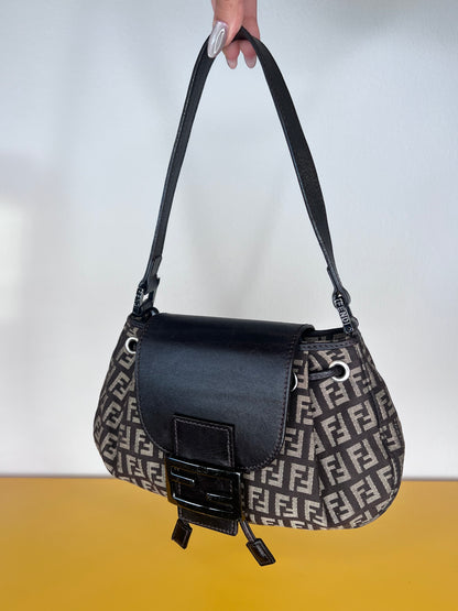 Fendi Mini Baguette Brown