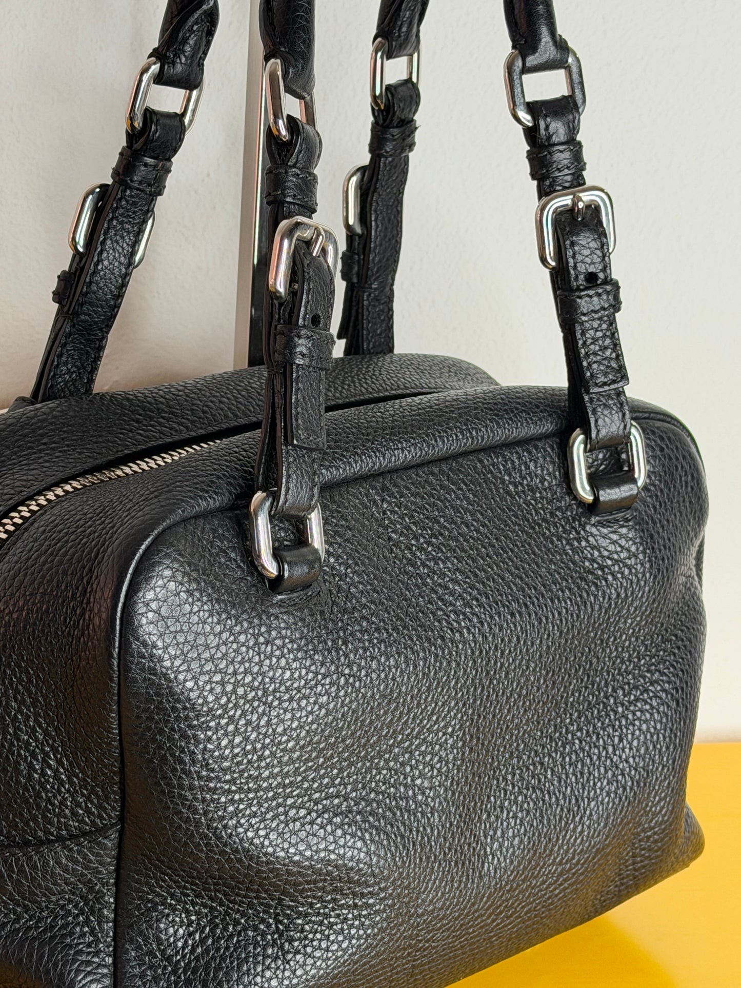 Prada bauletto logo Jaquard
