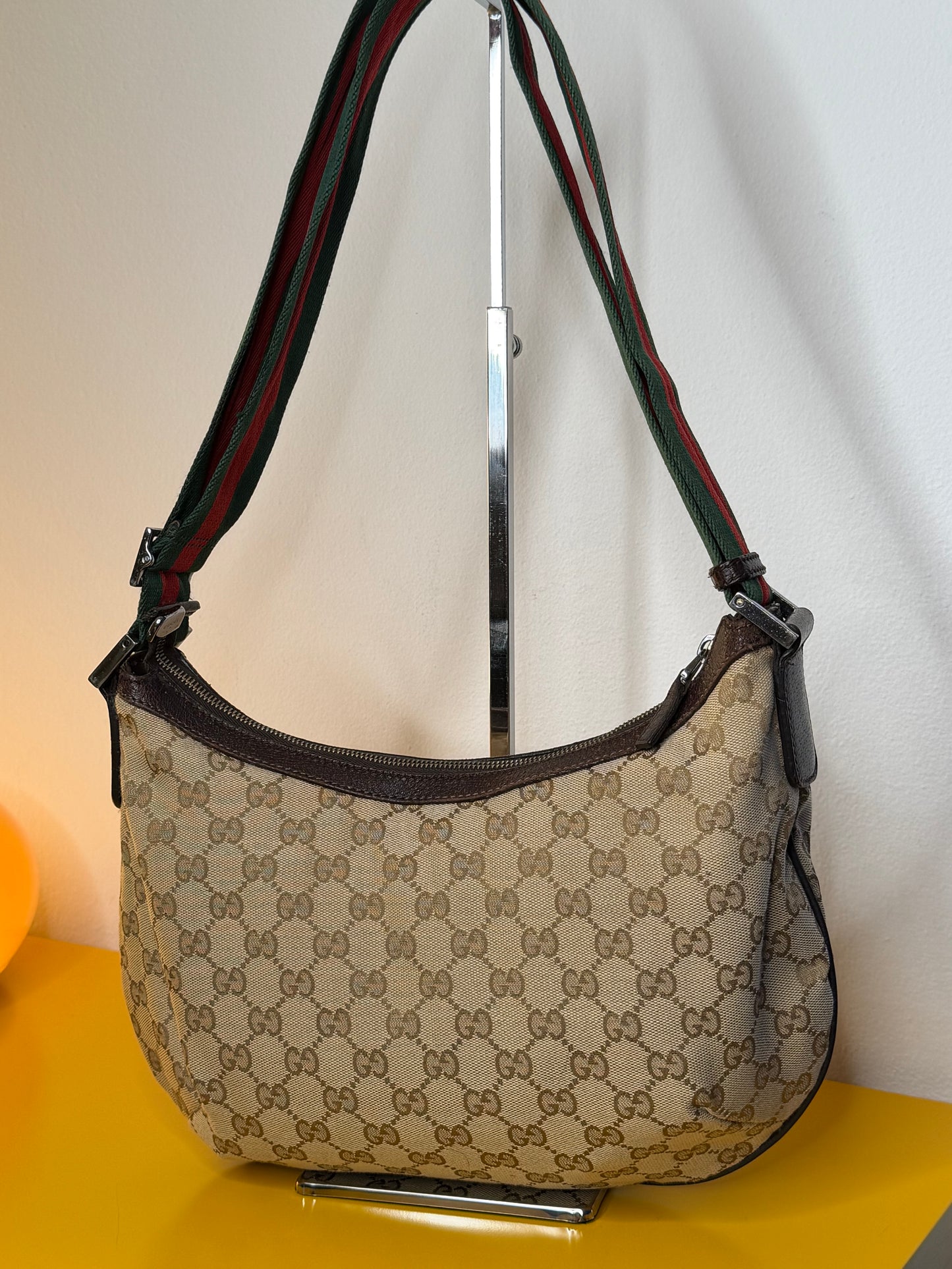 Gucci half moon web
