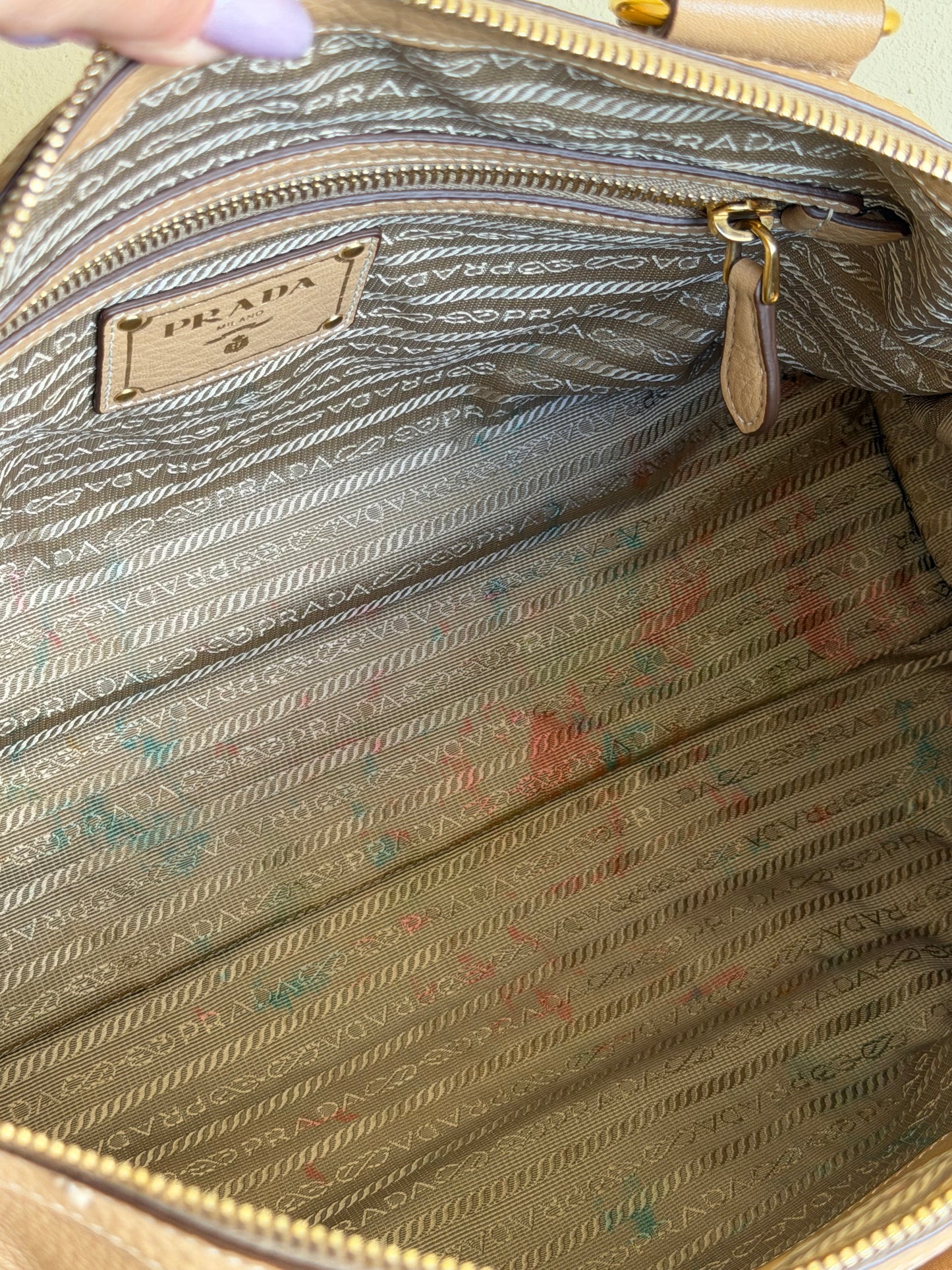 Prada Vit.Daino Beige