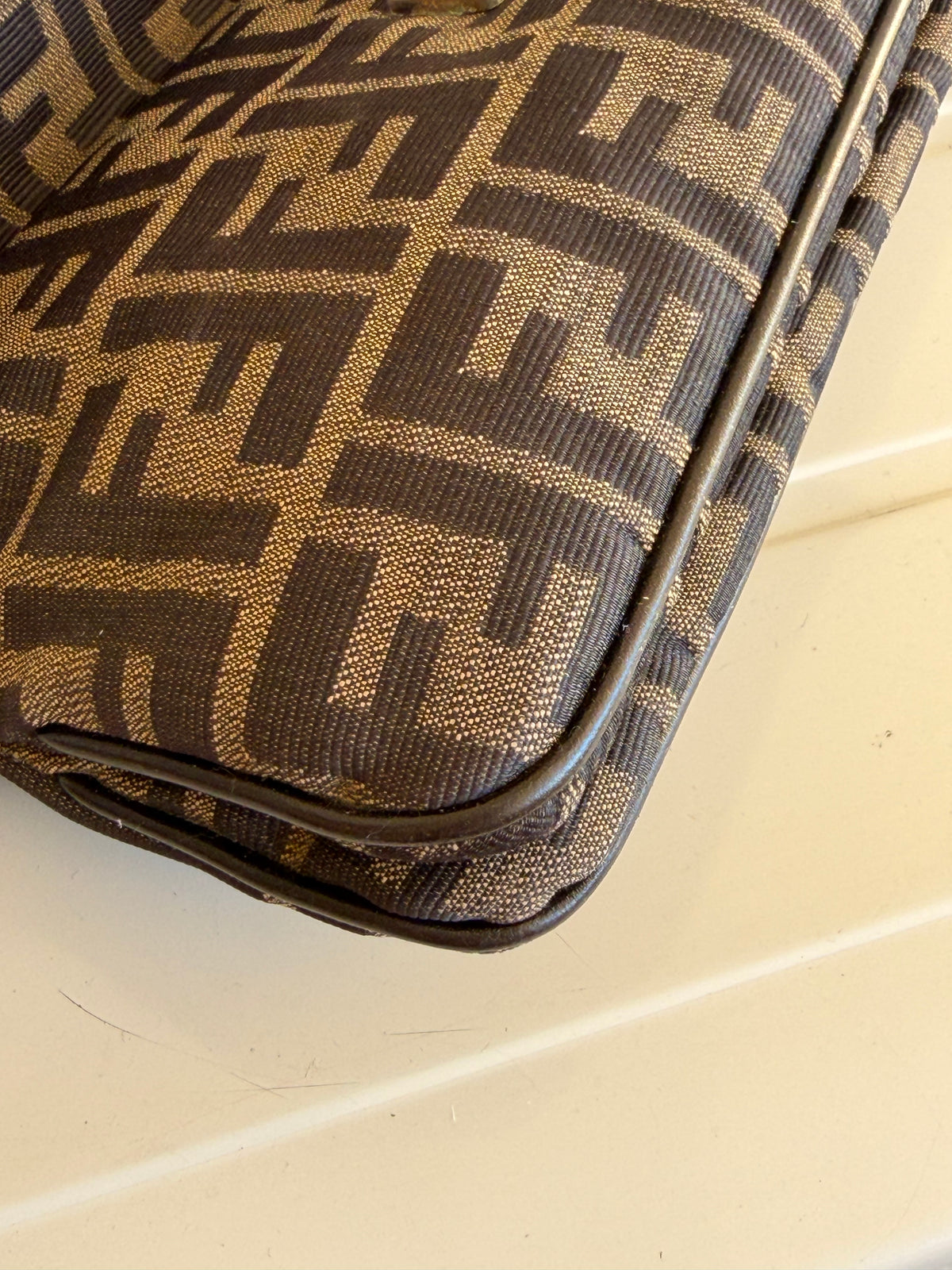 Fendi baguette double flap