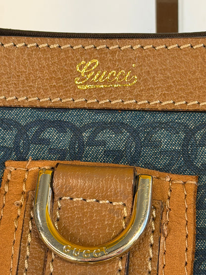 Gucci Abbey Tote Denim