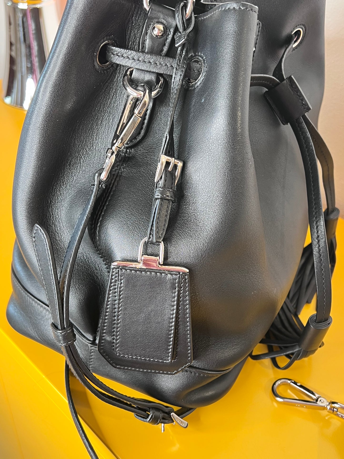 Prada Bucket soft leather