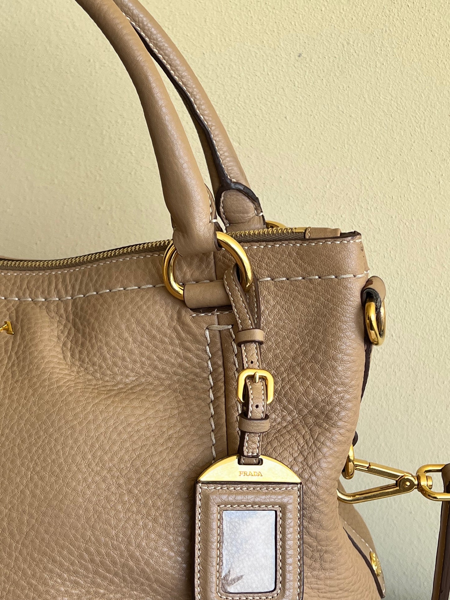 Prada Hobo Beige