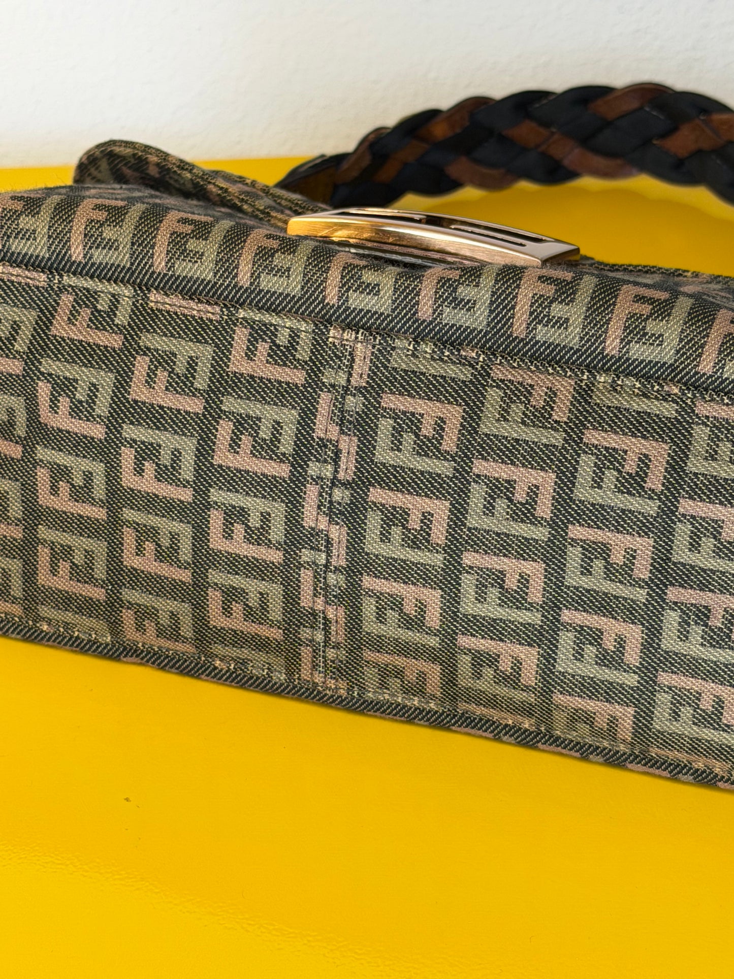 Fendi Baguette Double Flap