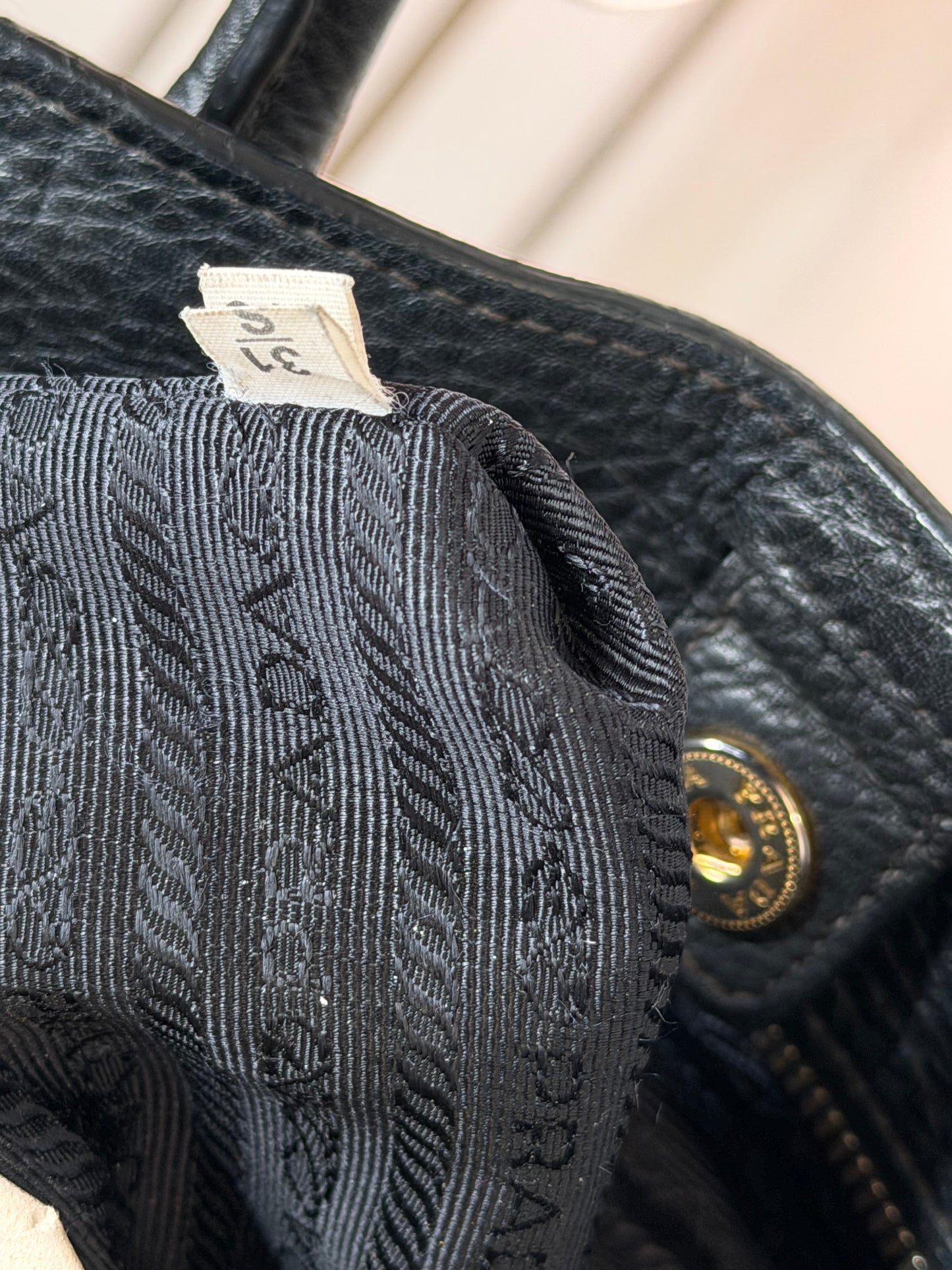 Prada tote nera