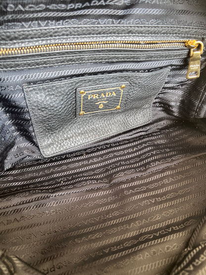 Prada Bowling bag gold hardware