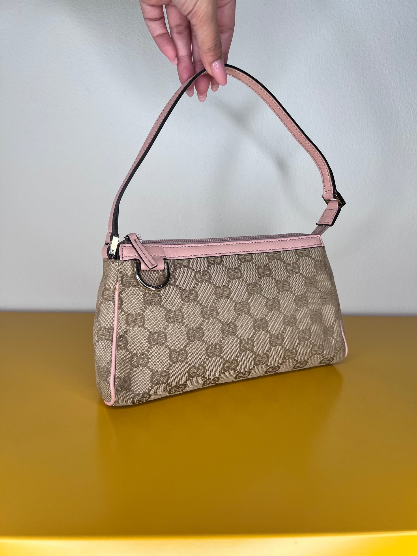 Gucci Mini Pochette Abbey Rosa