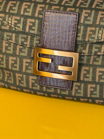 Fendi Baguette Double Flap