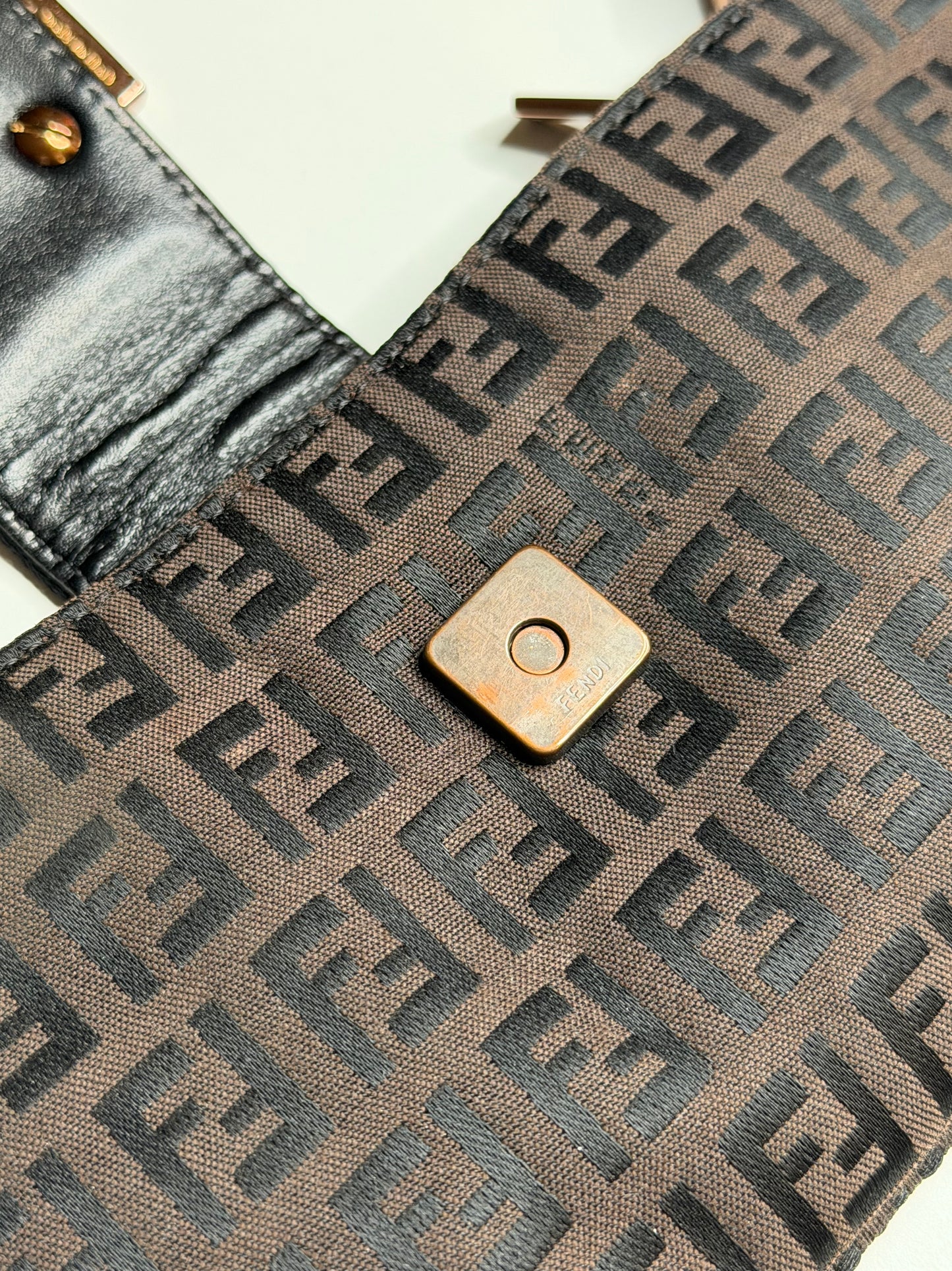 Fendi Mini Zucchino dark brown