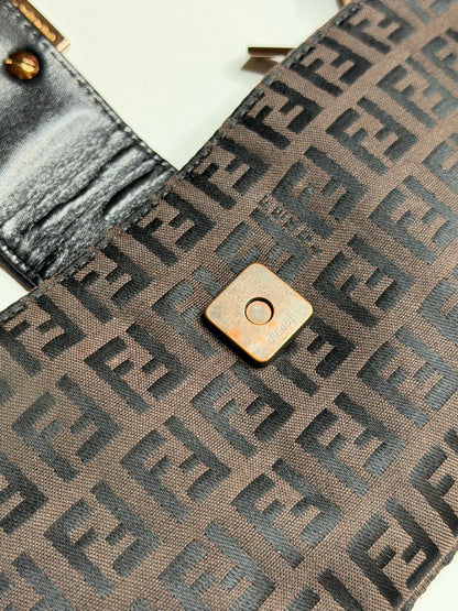 Fendi Mini Zucchino dark brown