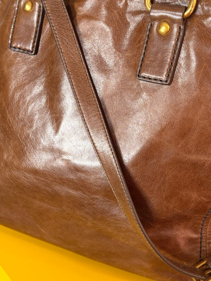 Prada tote nocciola