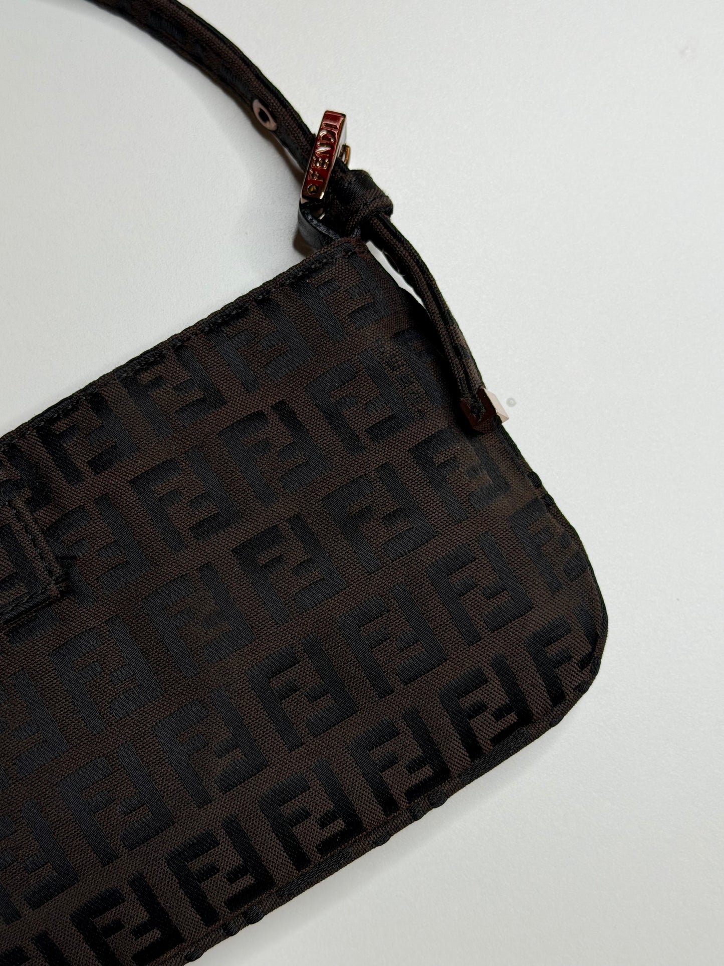 Fendi Mini Zucchino dark brown