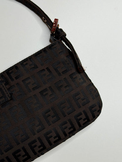 Fendi Mini Zucchino dark brown