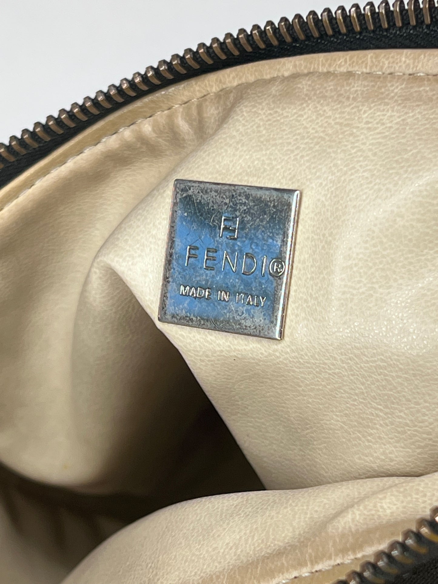 Fendi Mini Bag Zucchino Nera