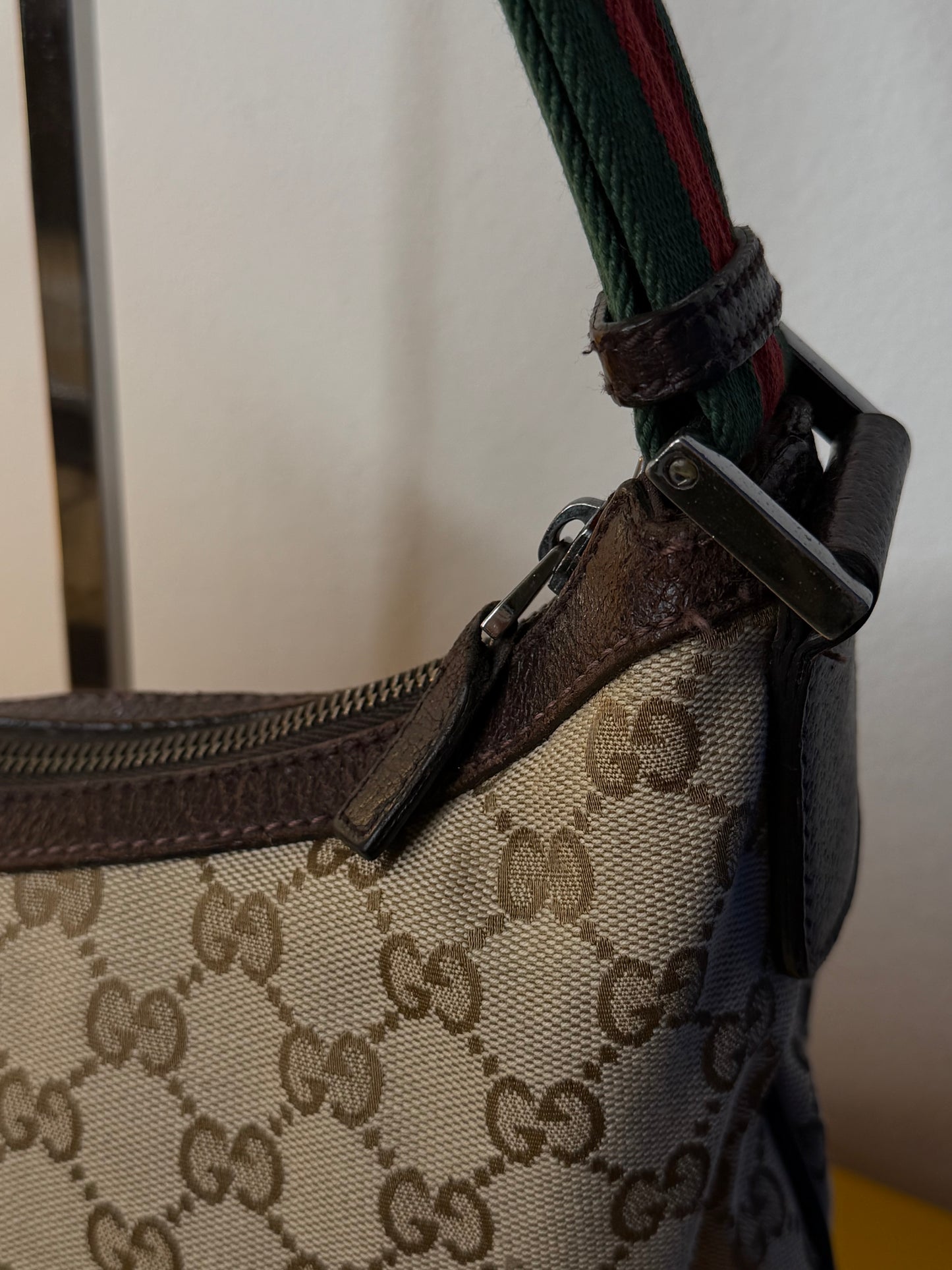 Gucci half moon web