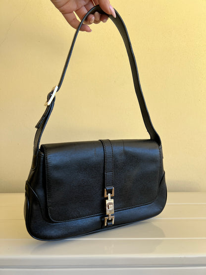 Gucci Mini Jackie pelle nera