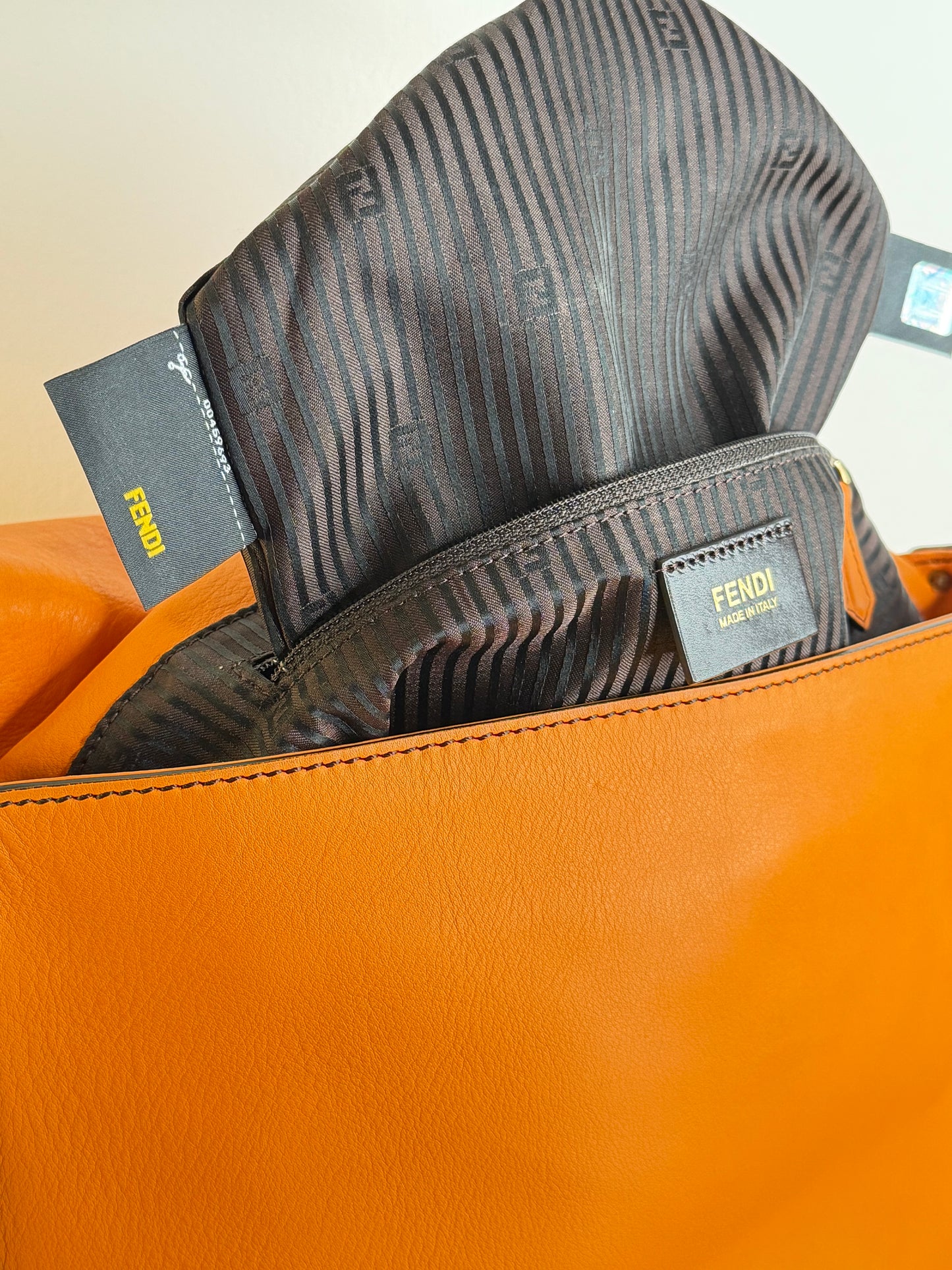 Fendi Mamma Baguette Arancione