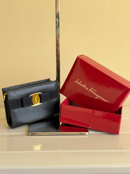 Salvatore Ferragamo portamonete nero
