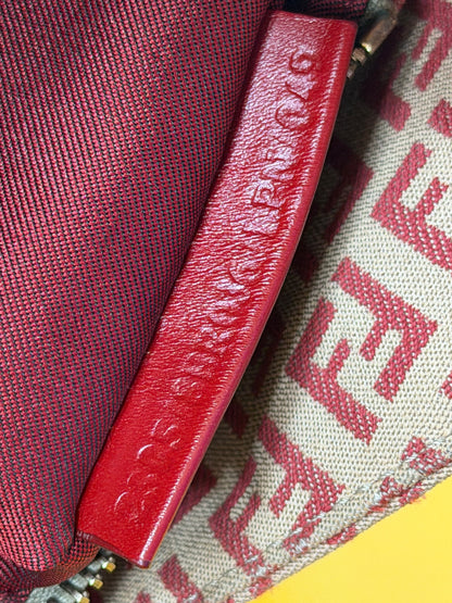 Fendi Hobo Zucchino rossa