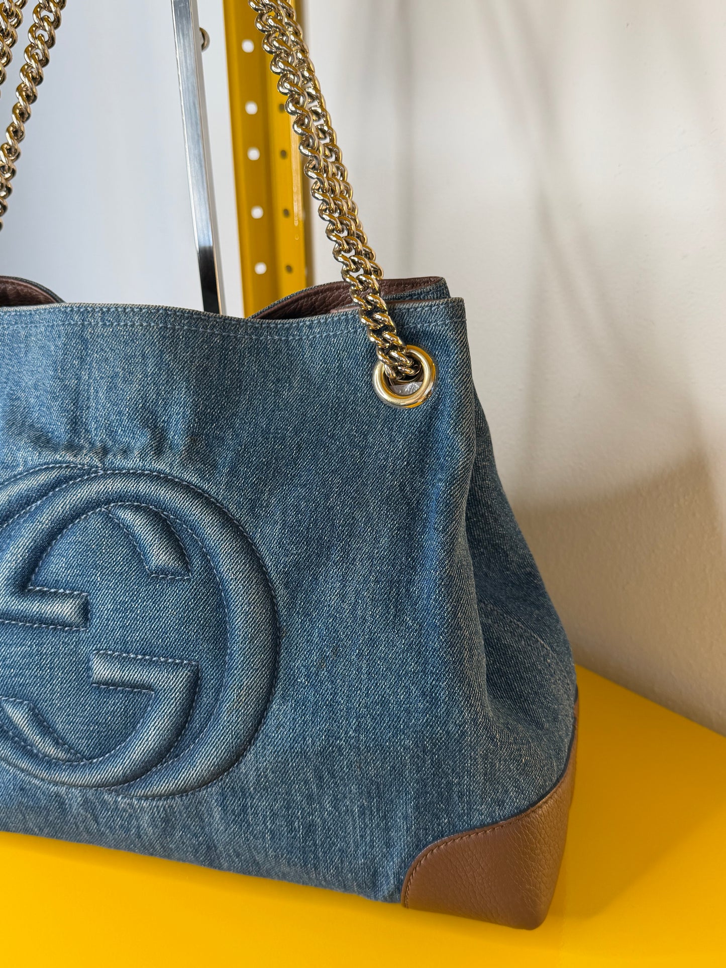 Gucci Soho Chain denim
