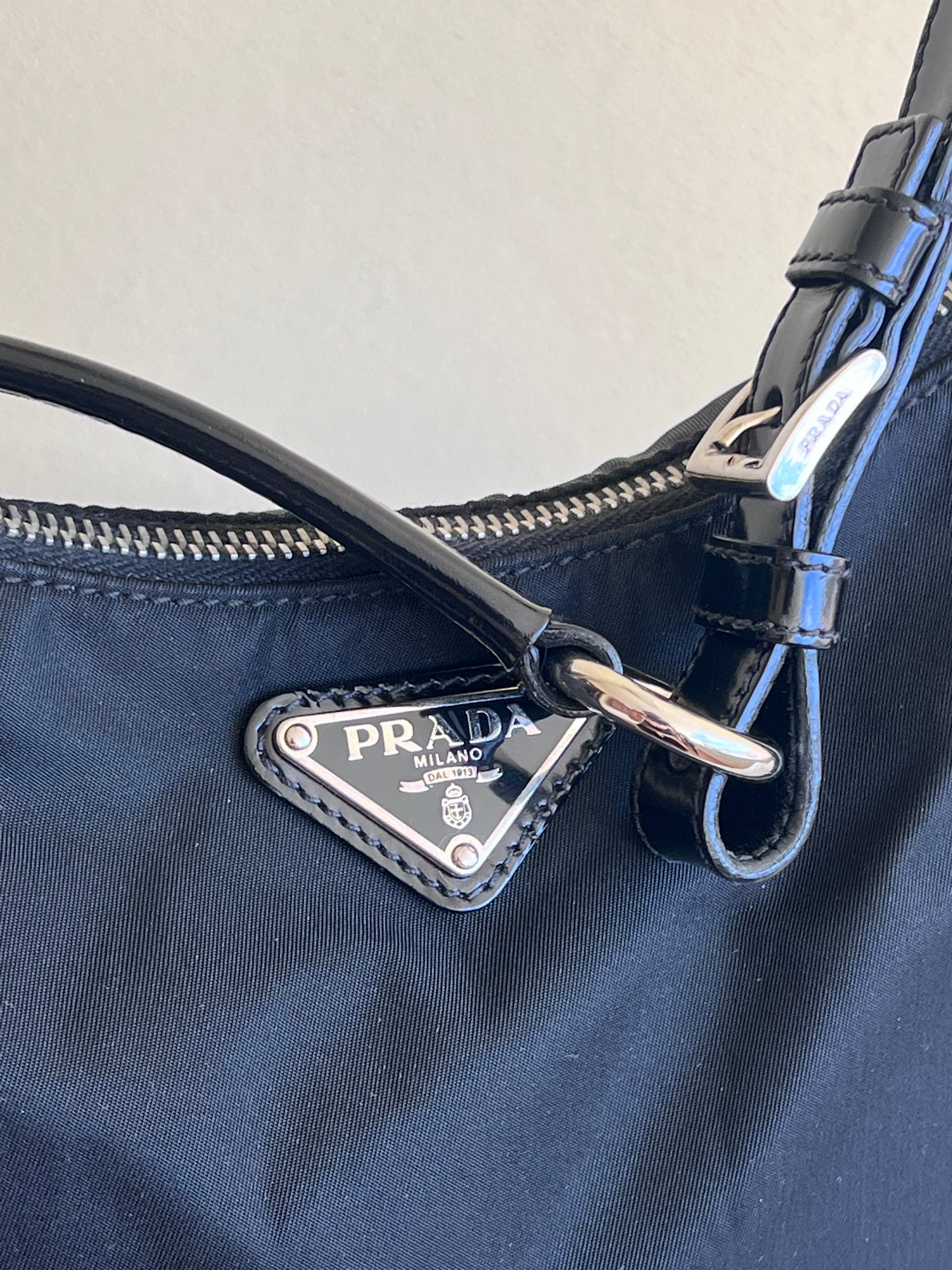 Prada hobo Nylon e Pelle