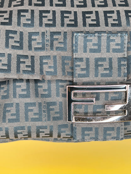 Fendi Mamma Baguette Dark Brown
