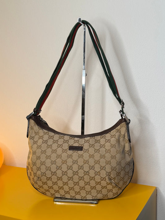 Gucci half moon web