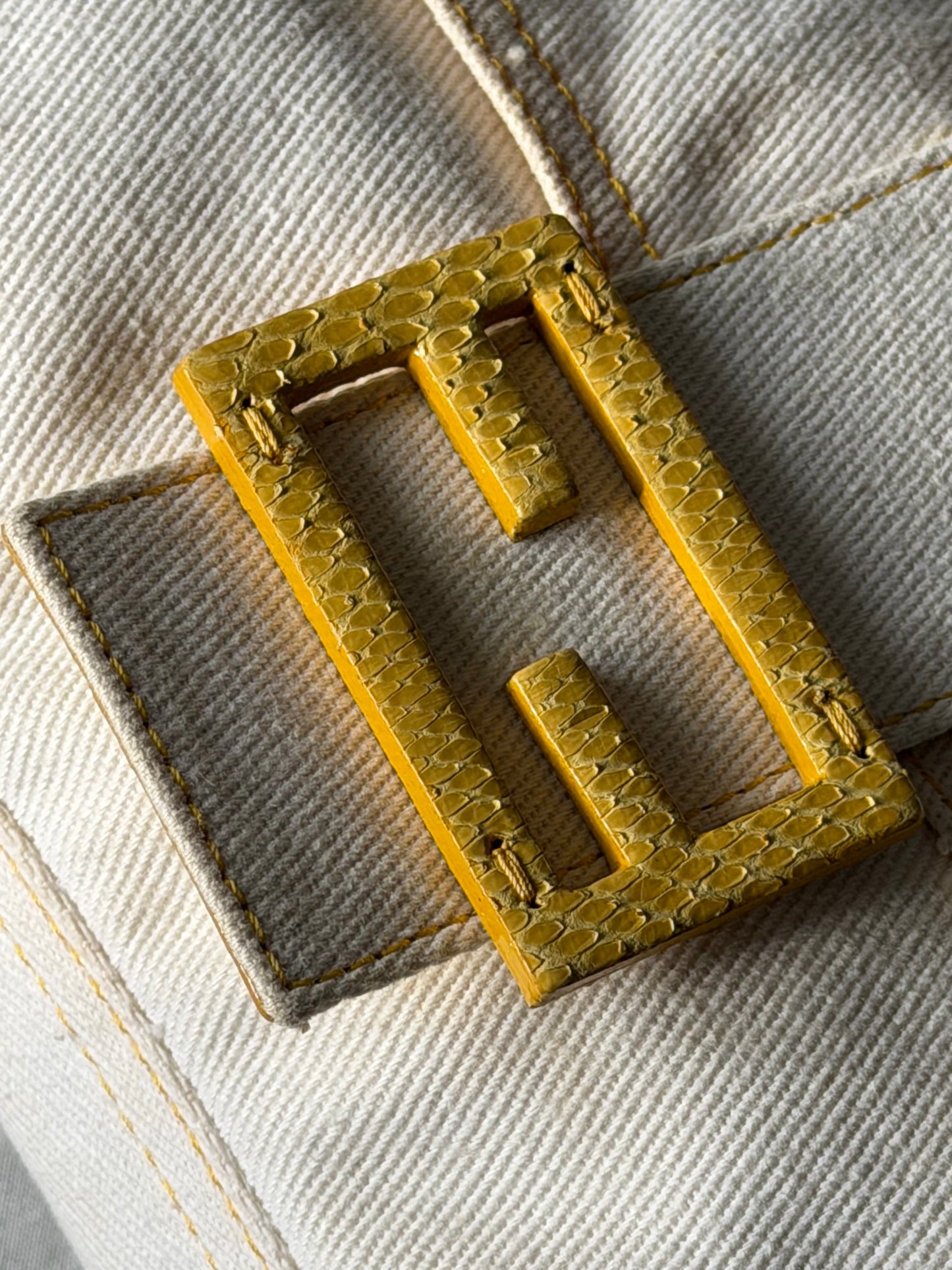 Fendi Baguette light Denim