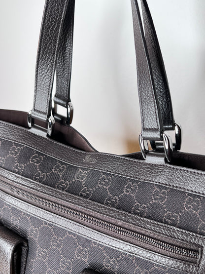 Gucci Abbey Tote Chocolate