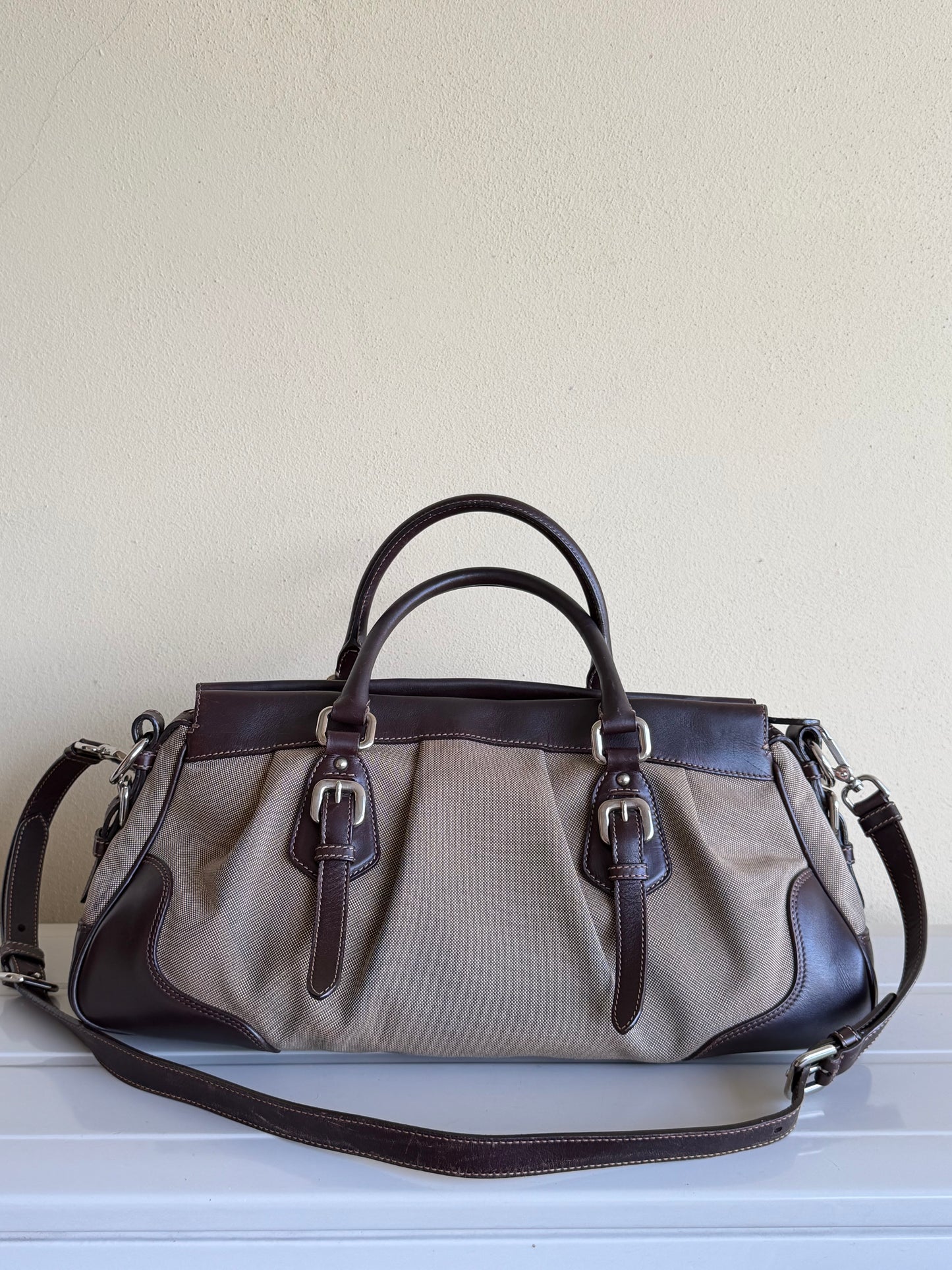 Prada Mini Tote Tessuto Corda
