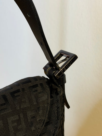 Fendi Mamma Nera Double Flap