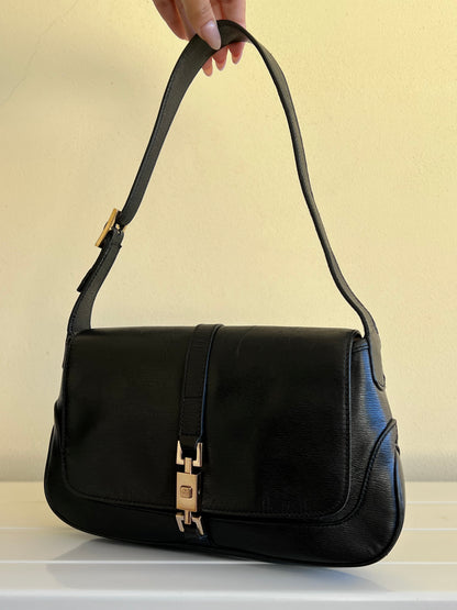 Gucci Mini Jackie pelle nera