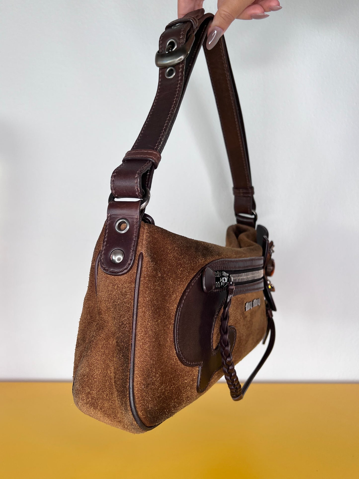 Miu Miu Suede Bag