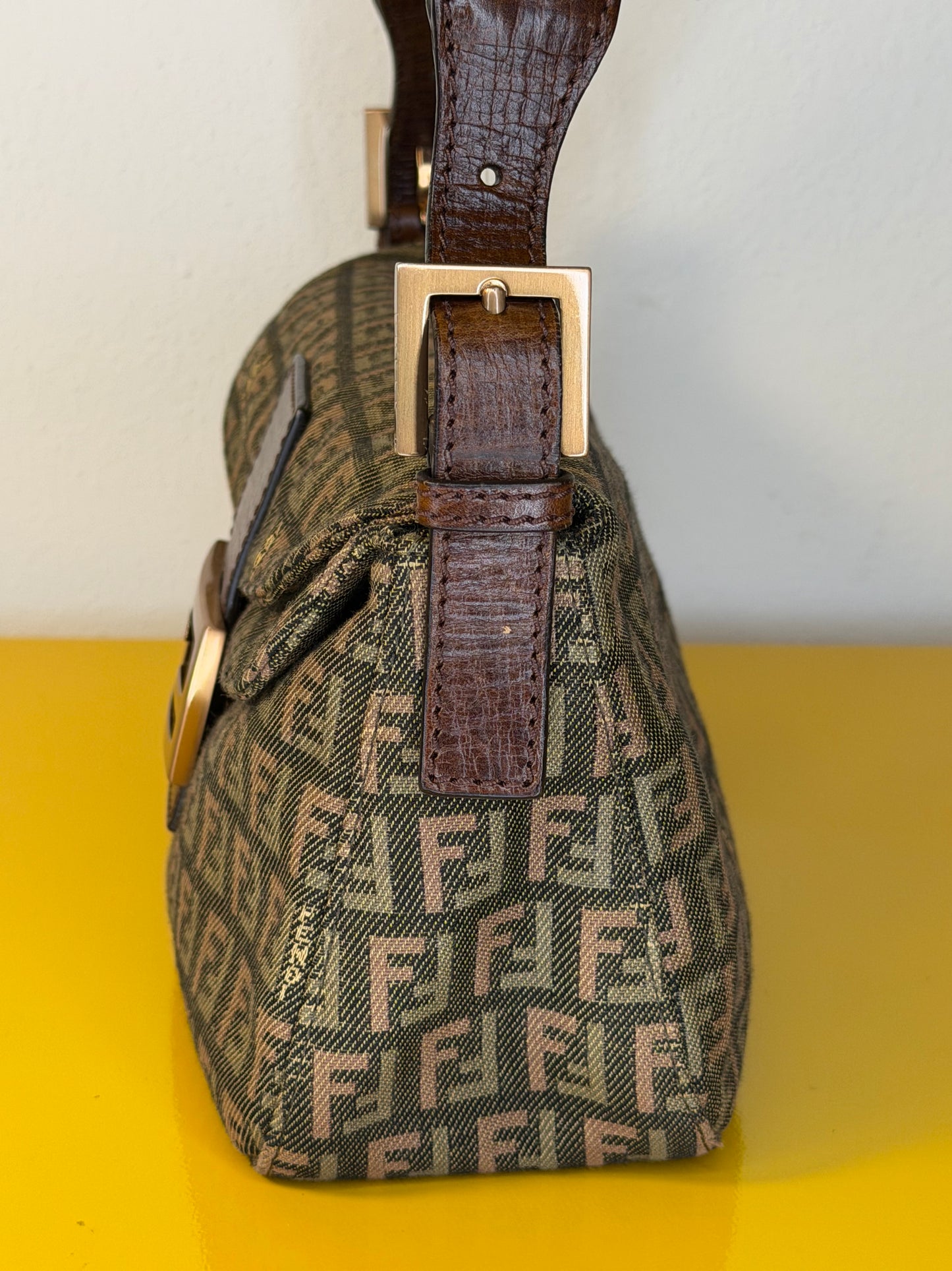 Fendi Baguette Double Flap