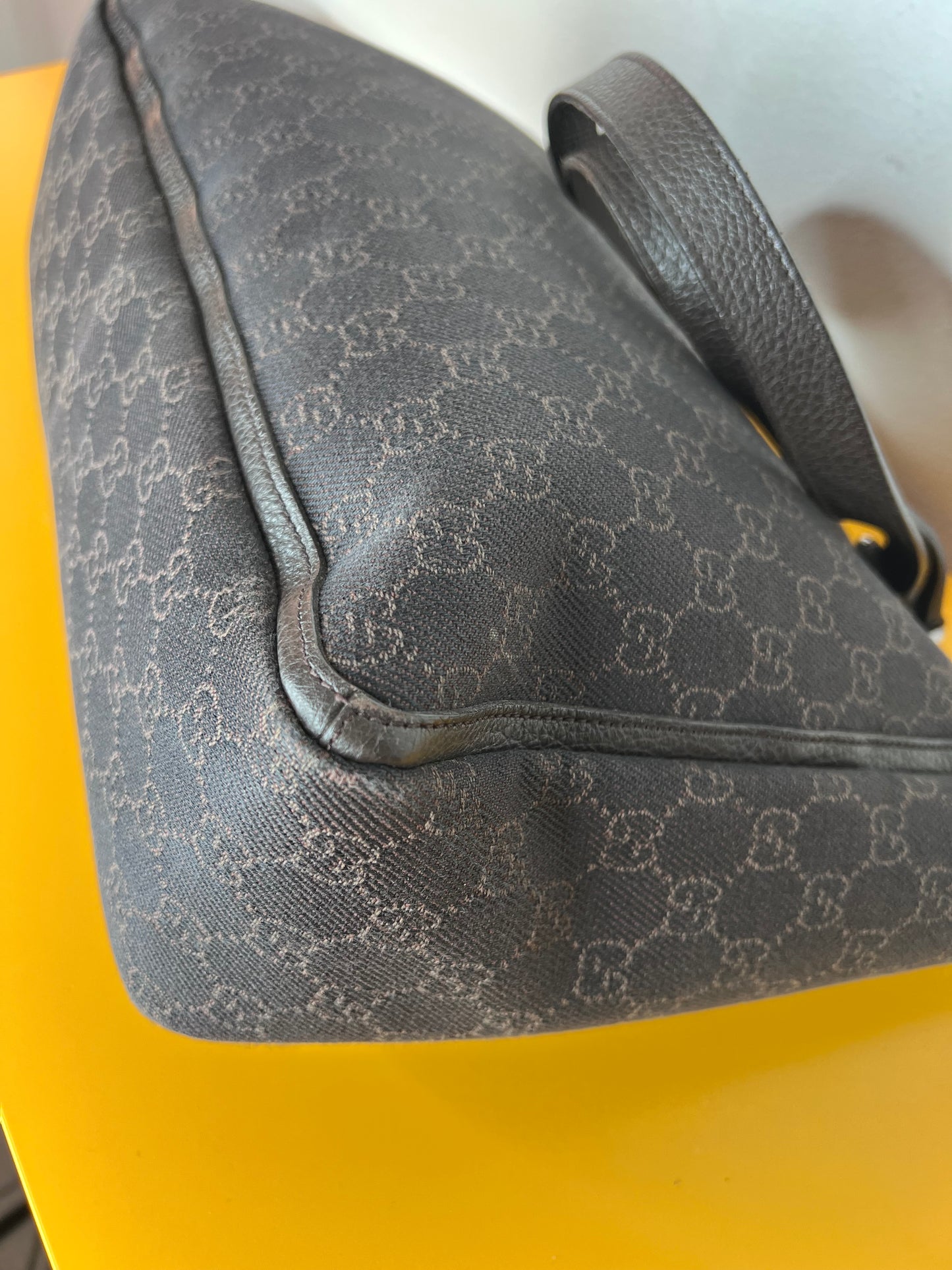 Gucci Abbey Tote Chocolate