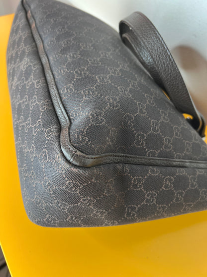Gucci Abbey Tote Chocolate