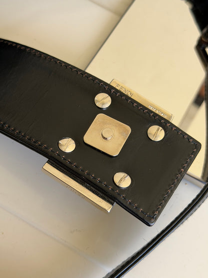 Fendi Croissant vintage nera
