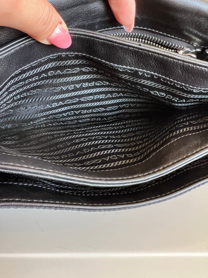 Borsa Prada tessuto volant