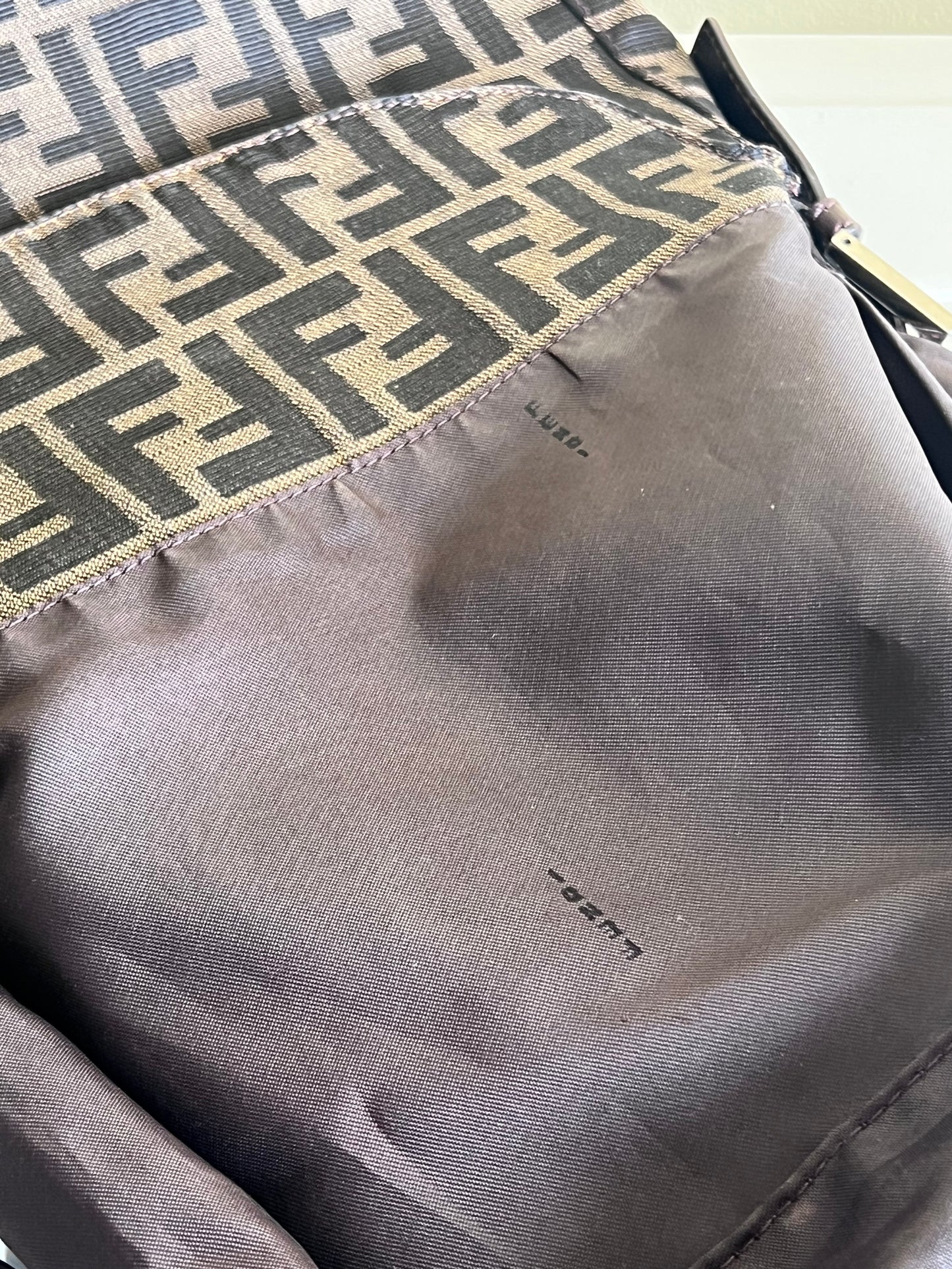 Fendi Mamma Zucca double Flap