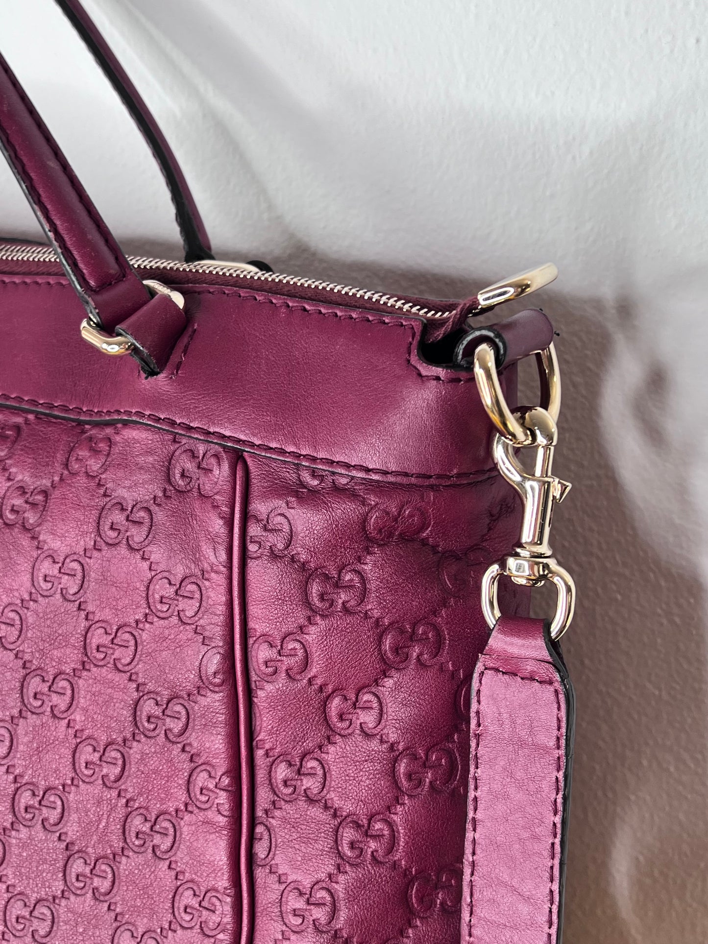 Gucci tote Bordeaux